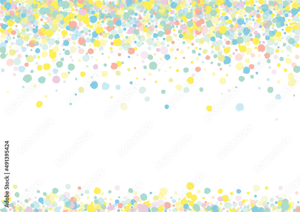 Orange Round Festival White Background. Vector Orange Round Festival White Background. Vector