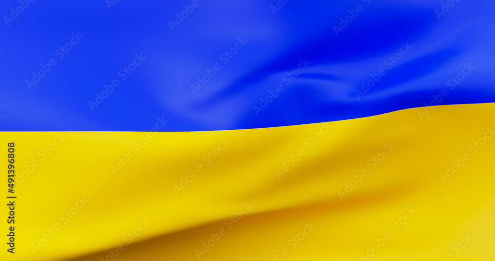 The Ukrainian flag The Ukrainian flag
