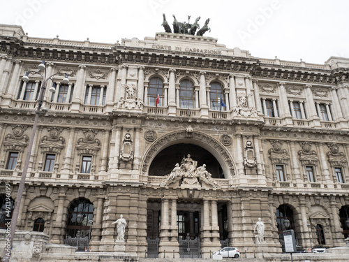Quadro su tela Rome Corte di Cassazione building palace of supreme justice