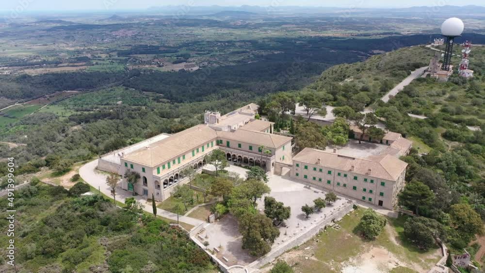 Santuari de Nostra Senyora de Cura hotel, Mallorca, Spain Santuari de Nostra Senyora de Cura hotel, Mallorca, Spain