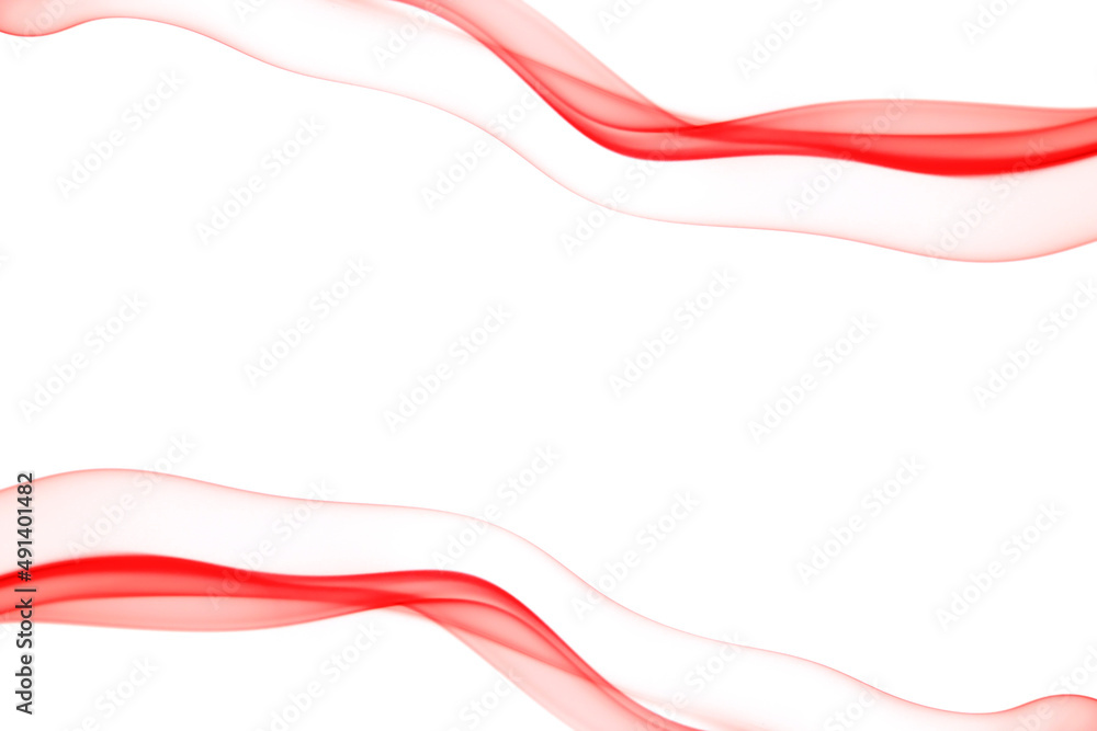 line red smoke group, Isolated white background line red smoke group, Isolated white background