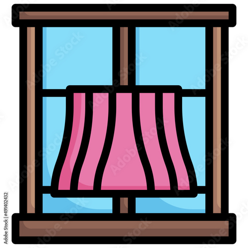 VALANCES Filled Outline