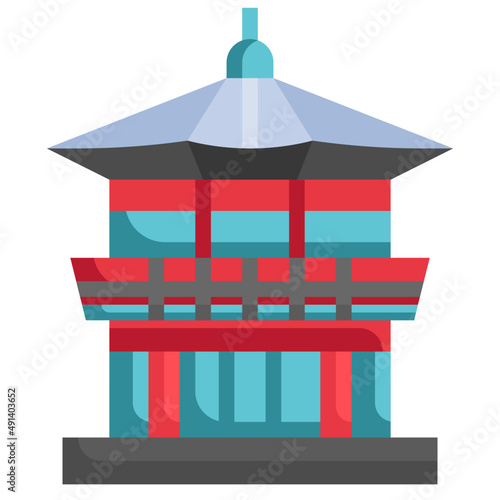 SOUTH KOREA flat icon