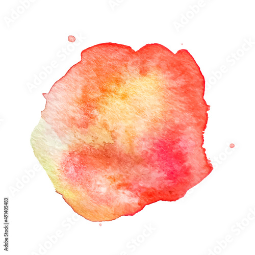 Beautiful abstract art vector background design with poster colors.