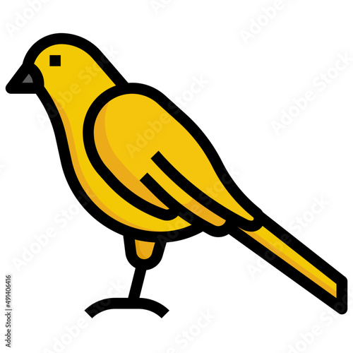 CANARY Filled Outline