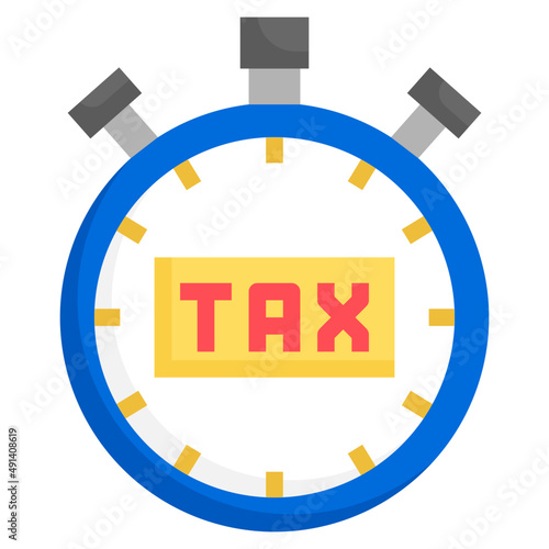 CLOCK flat icon
