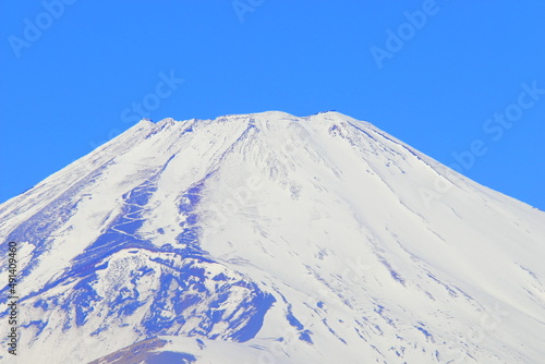 富士山と青空　静岡県御殿場からの風景　世界遺産 © Orange Bowl