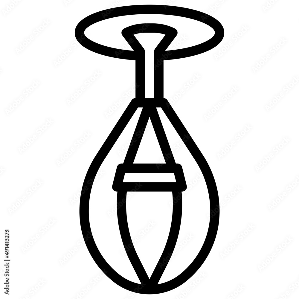 SPEED BAG line icon SPEED BAG line icon