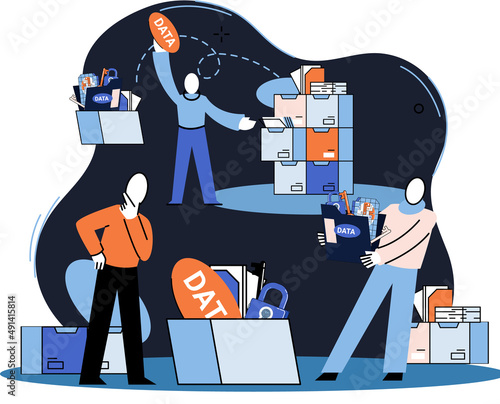 Data management, privacy media center, business protection, rational storage of information, digital privacy. Efficient, cost-effective and safe organization of collection, storage and use of data
