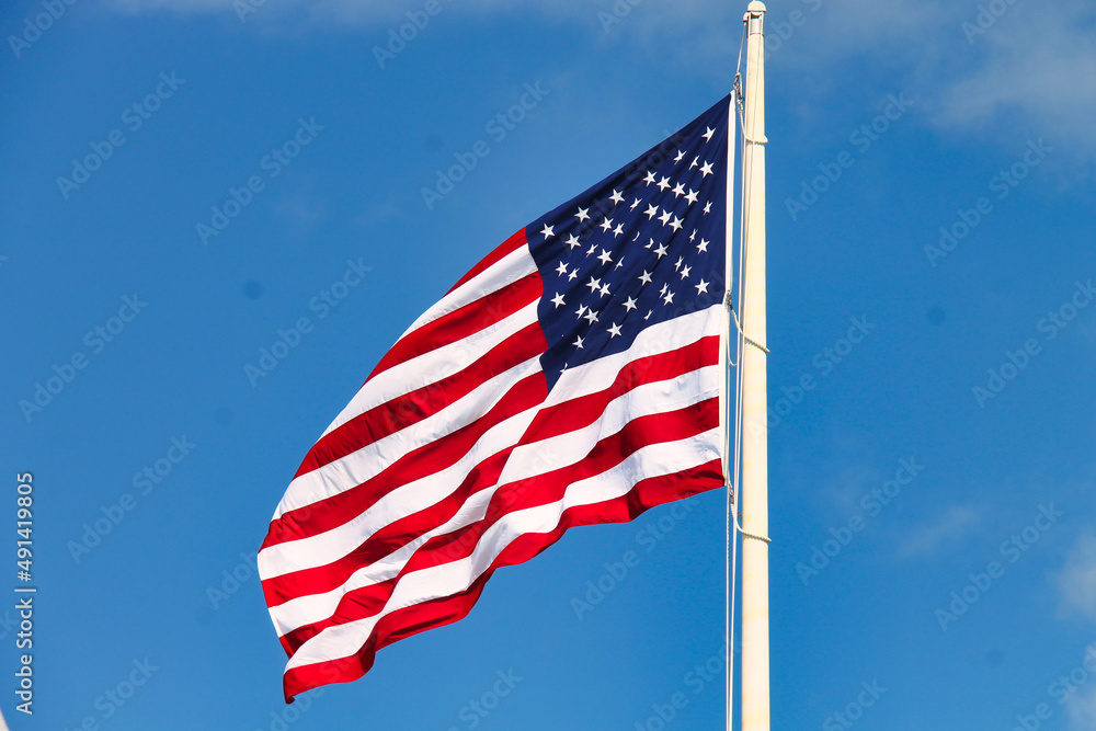 Fototapeta premium Stars and stripes