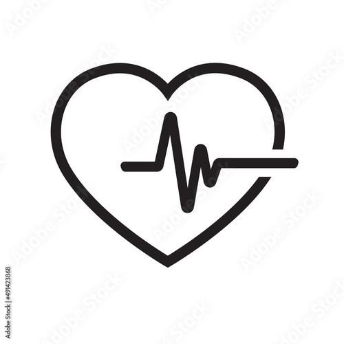 heart cpr medical icon vector design	
