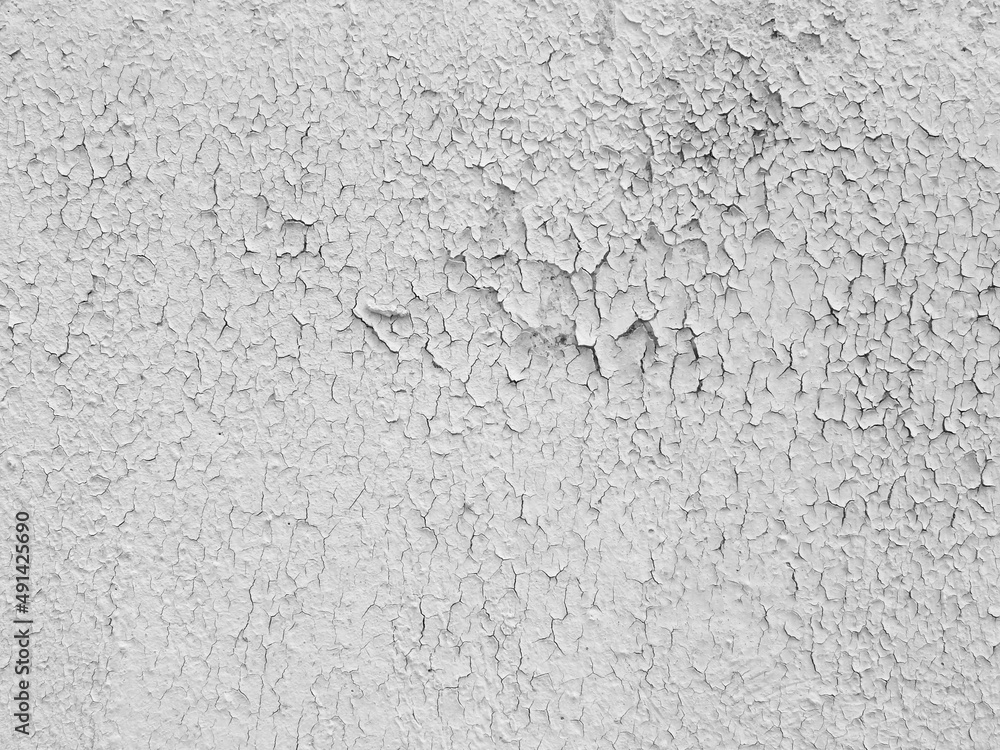 old white wall with crack of dry color texture old white wall with crack of dry color texture