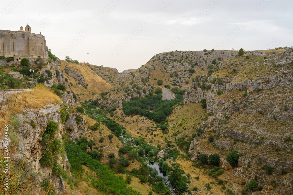 Matera, historic city in Basilicata, Italy