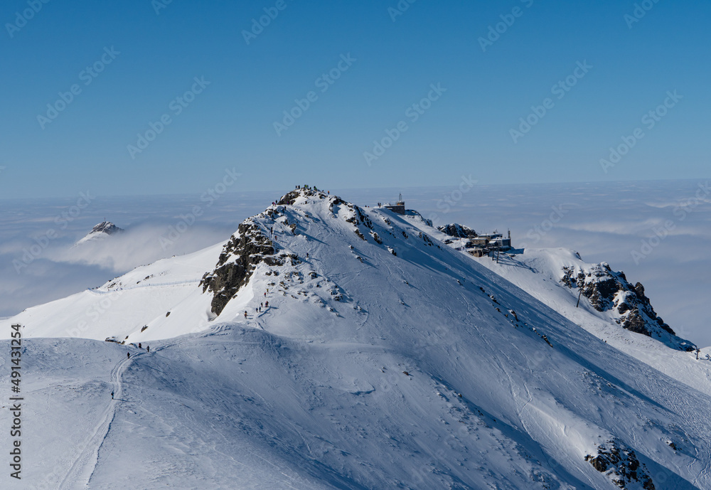 snow covered mountains, kasprowywierch, tatry 