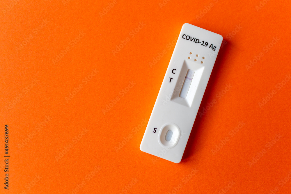 Negative test result by using rapid test device for COVID-19 Negative test result by using rapid test device for COVID-19