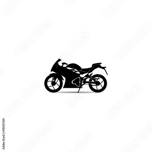 motorcycle Icon vector design illustration logo