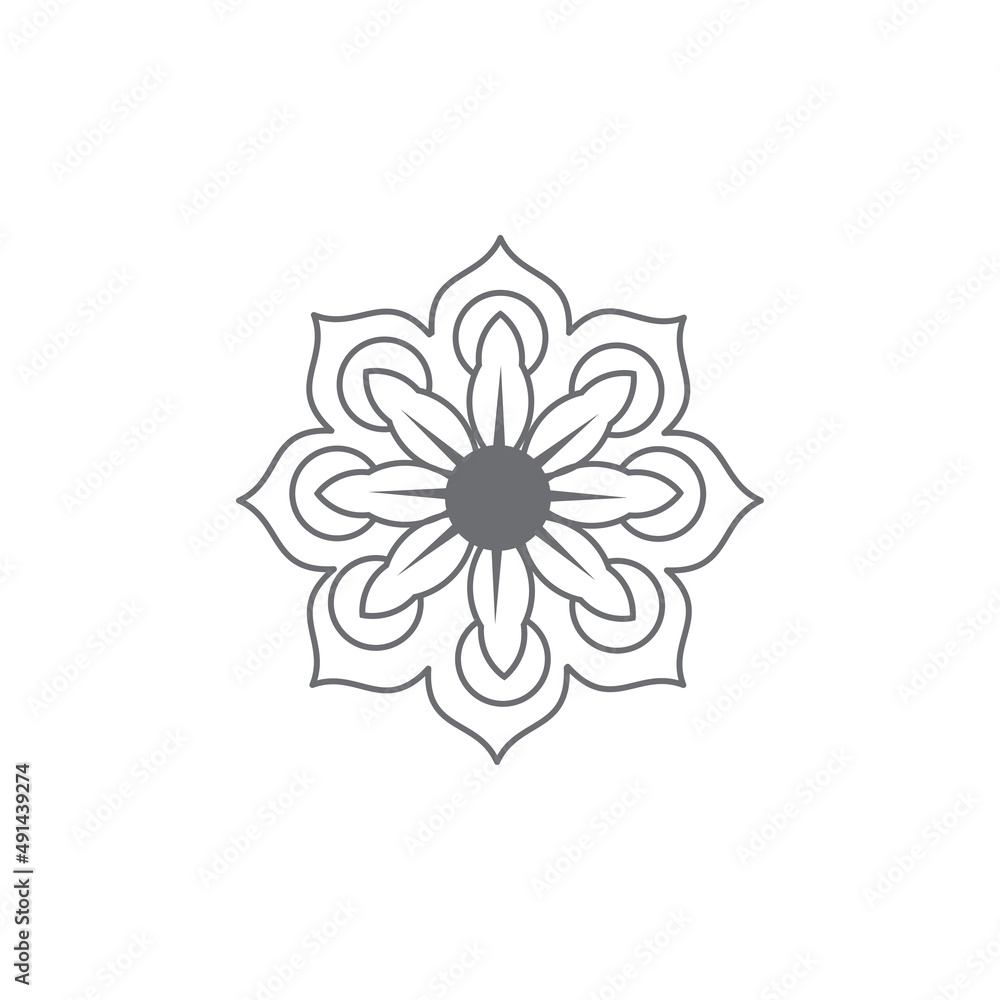 flower ornament illustration circle design decoration flower ornament illustration circle design decoration