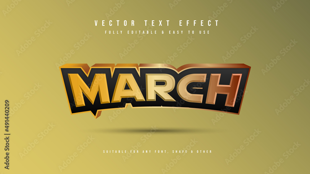Cartoon 3D style editable vector text effect Cartoon 3D style editable vector text effect
