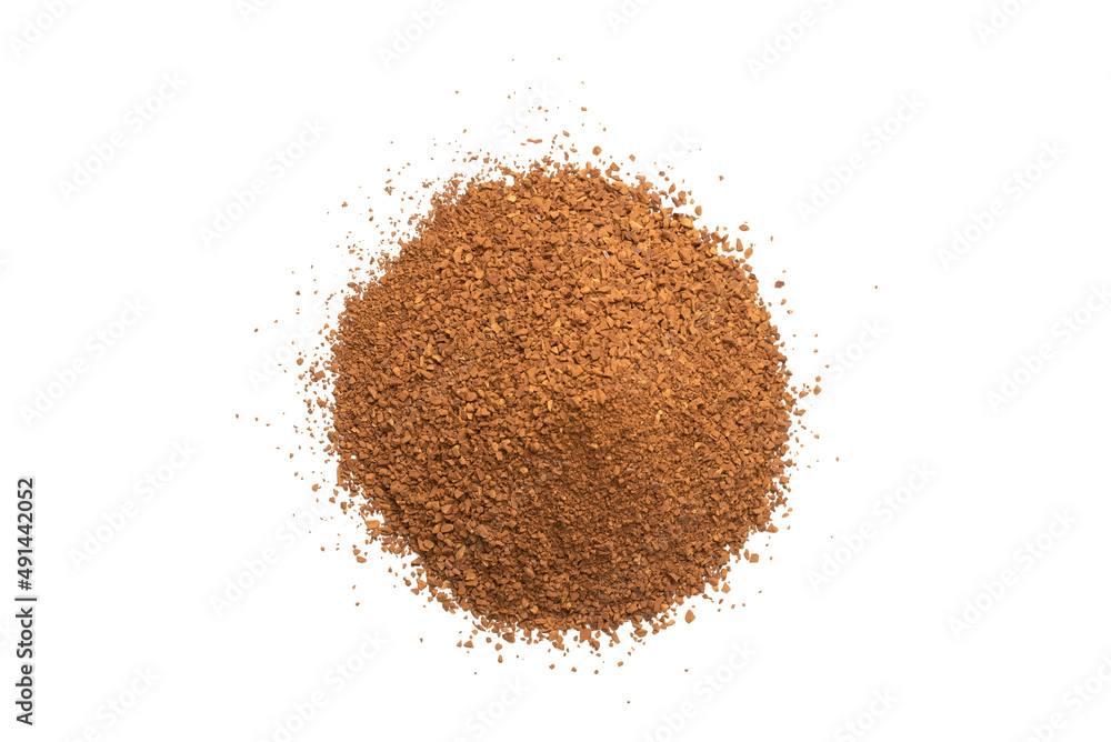 Instant coffee isolated on white background. Instant coffee isolated on white background.