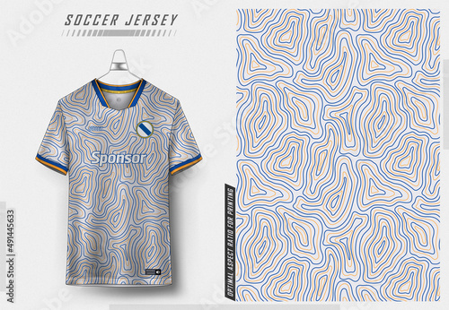 Soccer jersey design for sublimation 