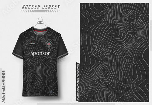 Soccer jersey design for sublimation 