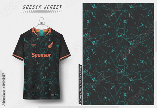 Soccer jersey design for sublimation 