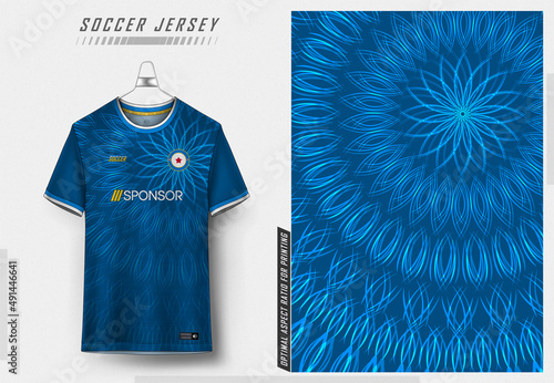 Soccer jersey design for sublimation 