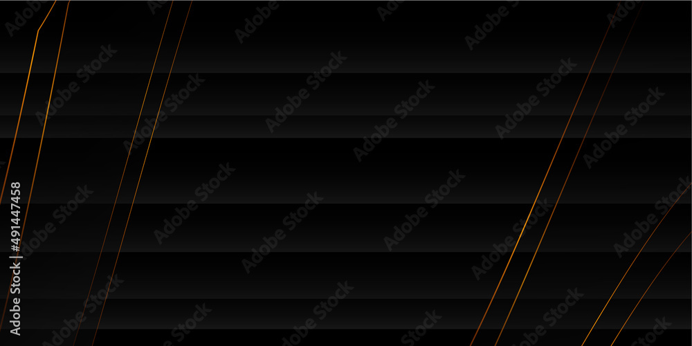 Obraz premium Black and gold background