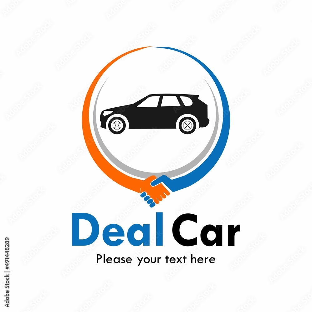 Deal car logo template illustration Deal car logo template illustration