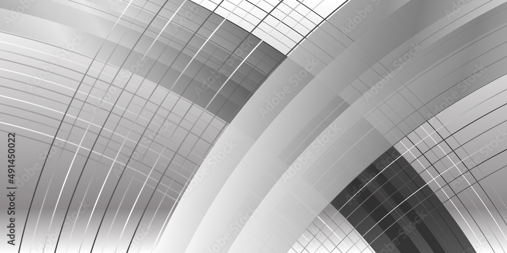 Fototapeta premium Silver background vector