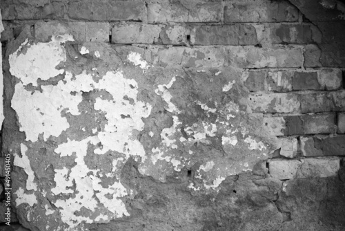 texture, ruined house, broken wall © Viktoriya