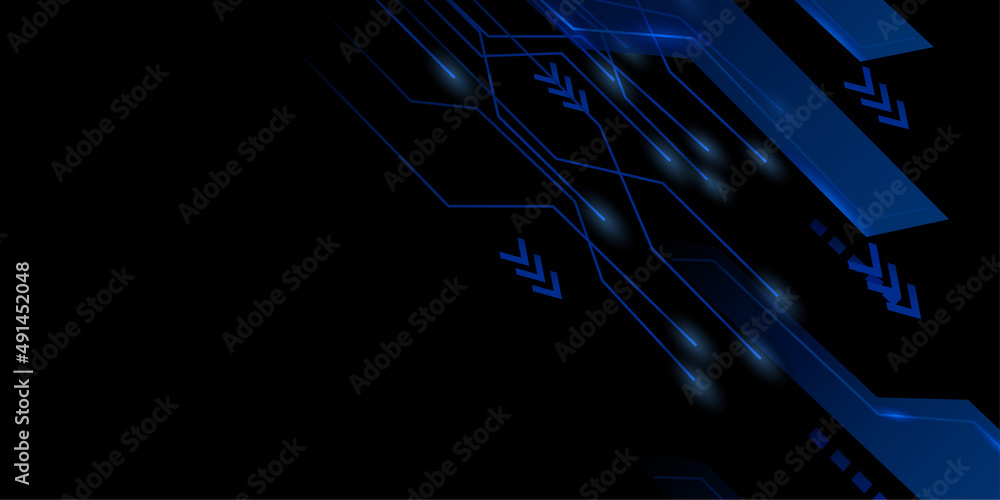 Obraz premium Dark blue background
