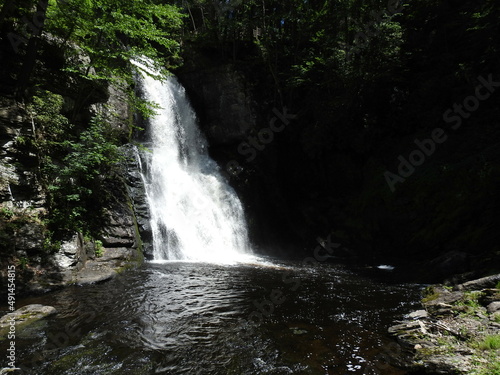 The beautiful Bushkill Falls located in the Pocono Mountains, Pike County, Pennsylvania. photo
