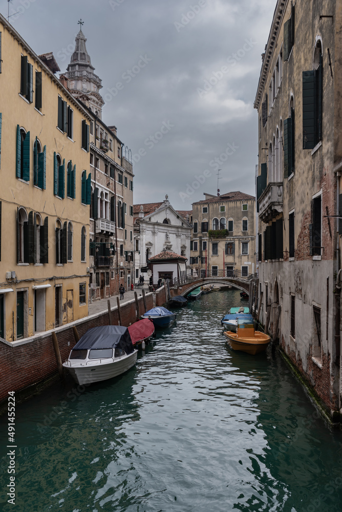 Kanal in Cannaregio Venedig
