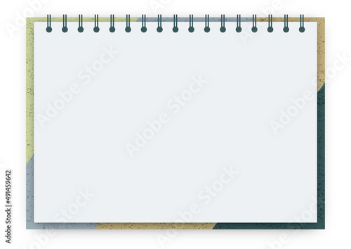 白紙のリングノート