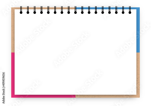 白紙のリングノート