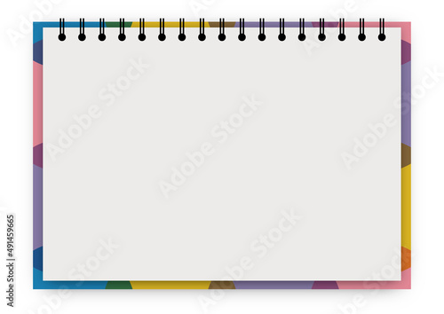 白紙のリングノート