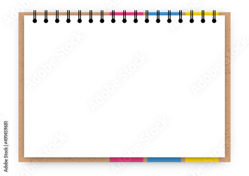 白紙のリングノート