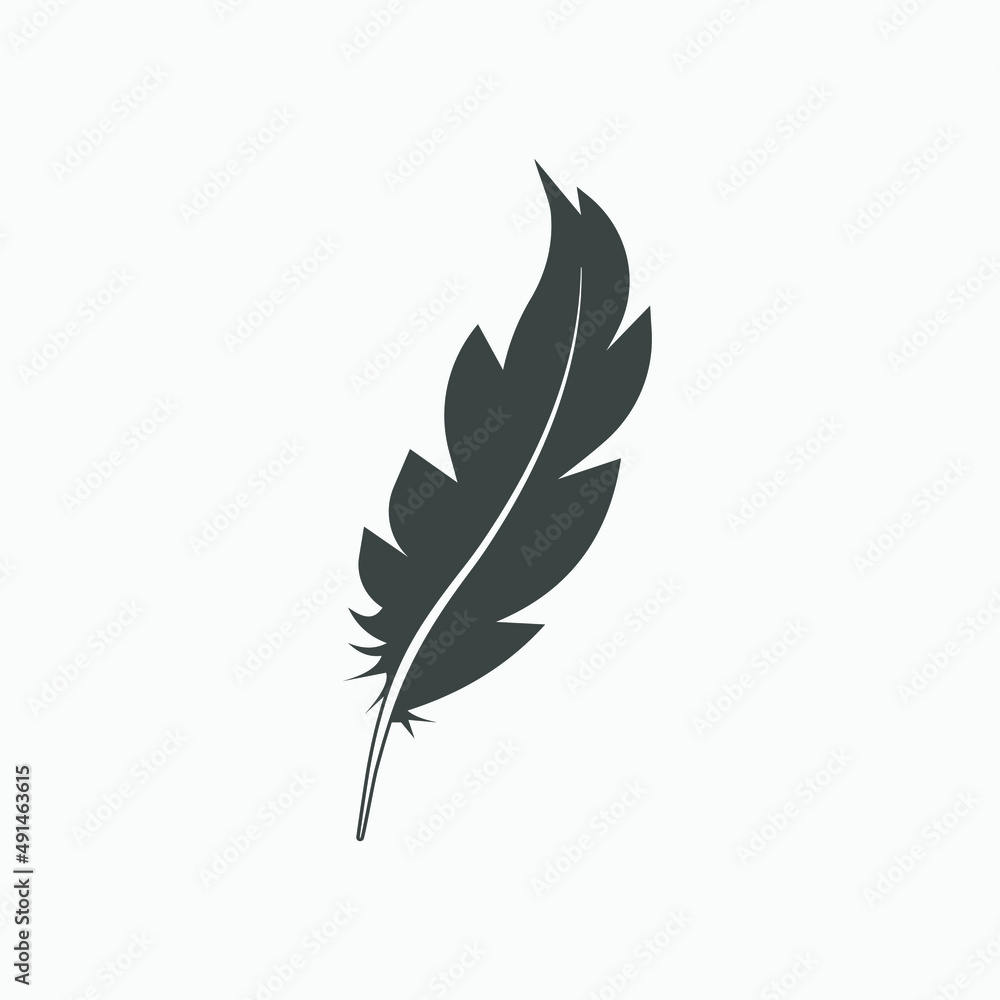feather icon vector feather icon vector