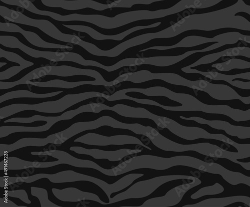 
Tiger stripe pattern, zebra seamless dark texture for textile.