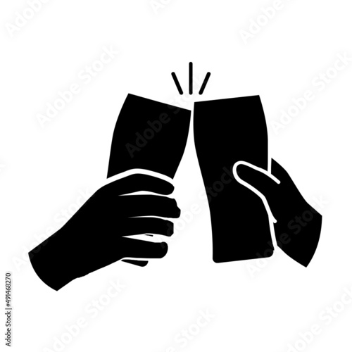 TRINQUER VERRE BIERE 