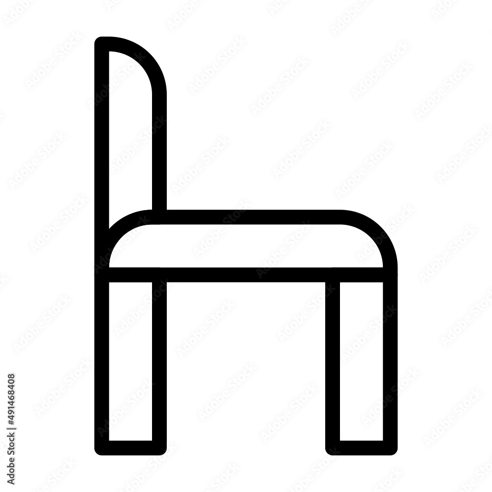 Fototapeta premium chair icon