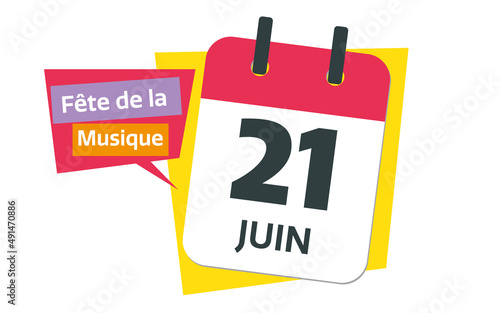 french june 21 calendar world music day