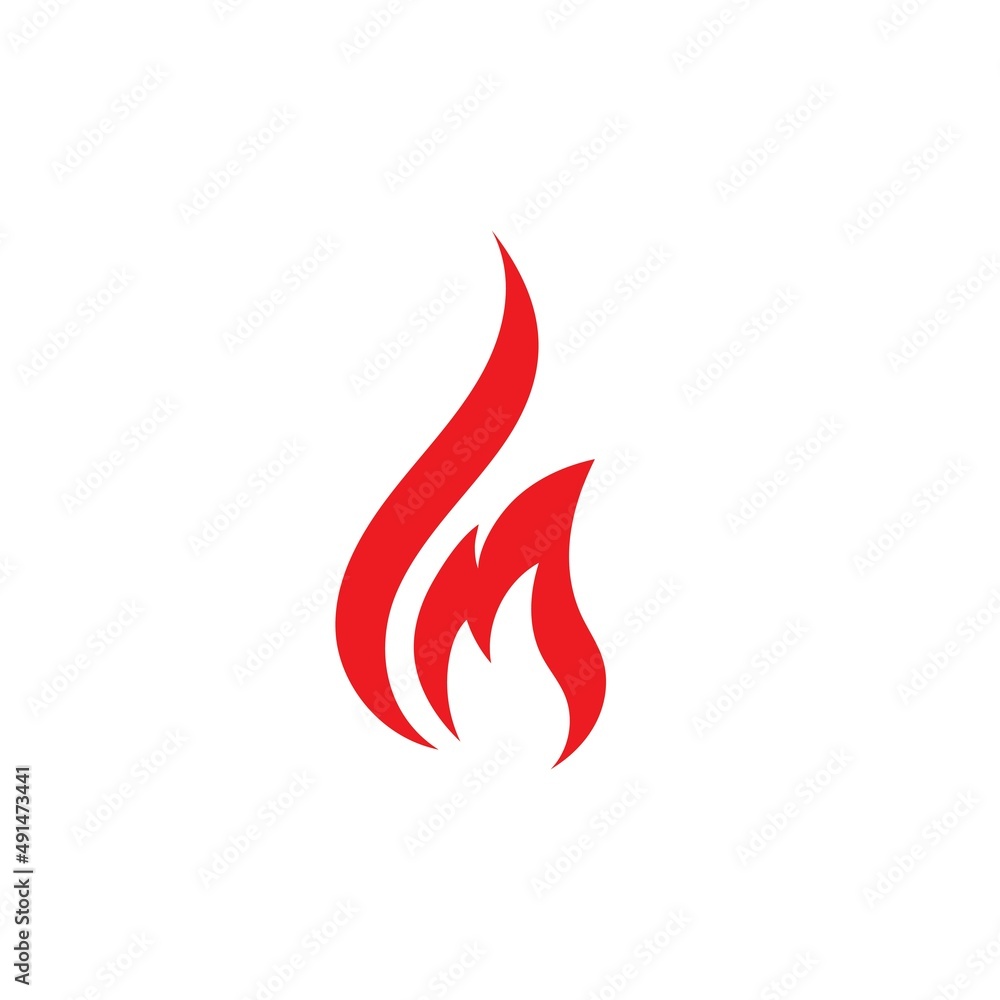 Fire flame vector illustration design template Fire flame vector illustration design template