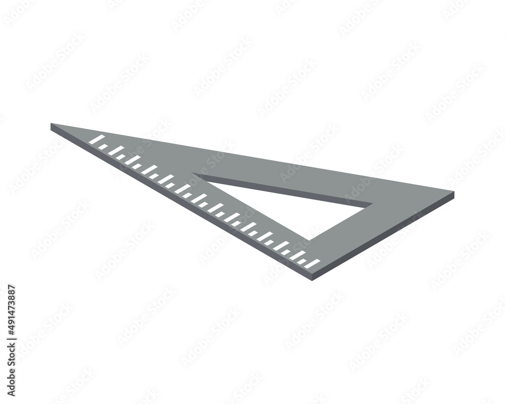 triangle ruler icon triangle ruler icon