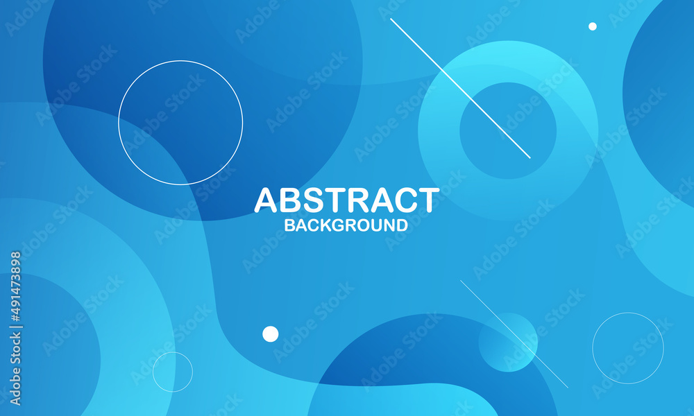 Abstract blue background with circles. Vector illustration Abstract blue background with circles. Vector illustration
