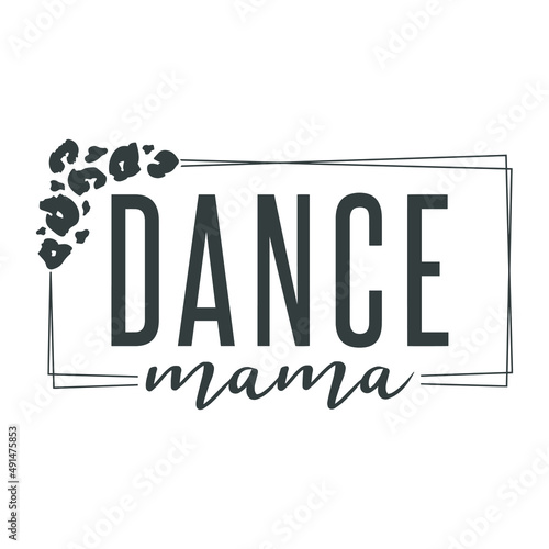 Dance Mama Sign Emoji Icon Illustration. Mother Sport Exercise Vector Symbol Emoticon Design Clip Art Sign Comic Style.