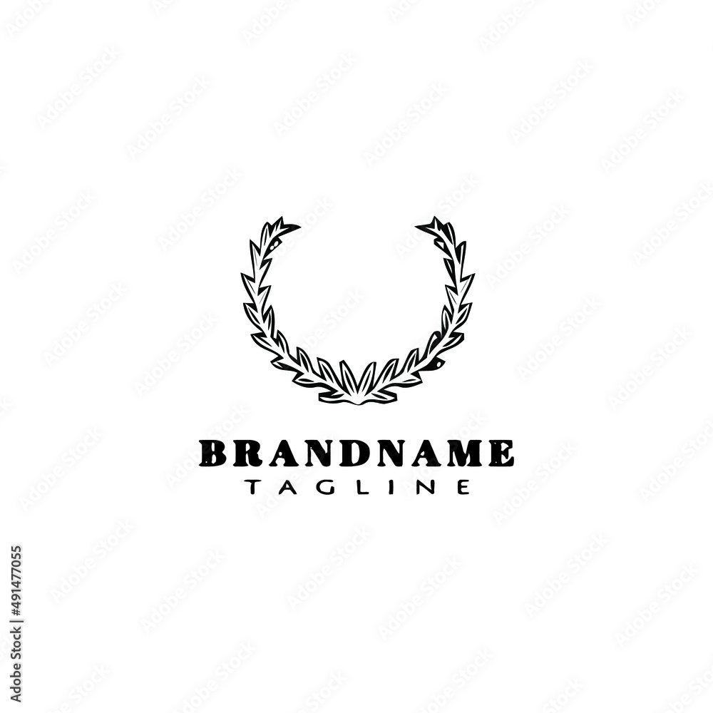 Obraz premium wheat logo icon design template vector illustration