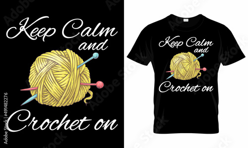 Crochet T-Shirt Design - Crochet Svg Design
