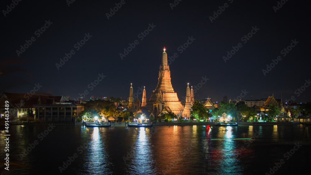 Obraz premium Templo de Wat Arun, Bangkok